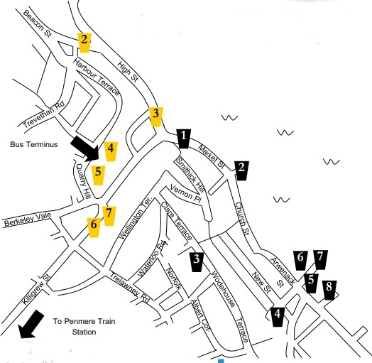 Falmouth trails map