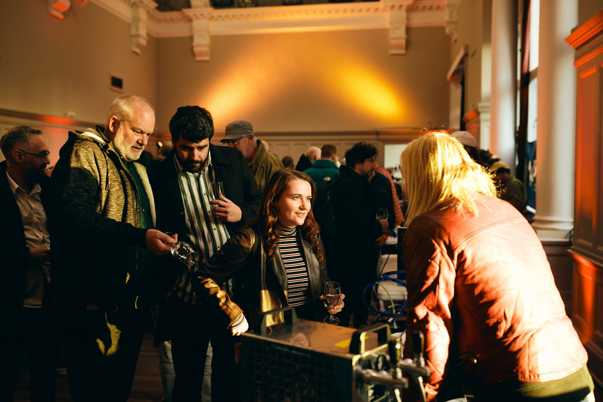 Gravity Beer Festival serve
