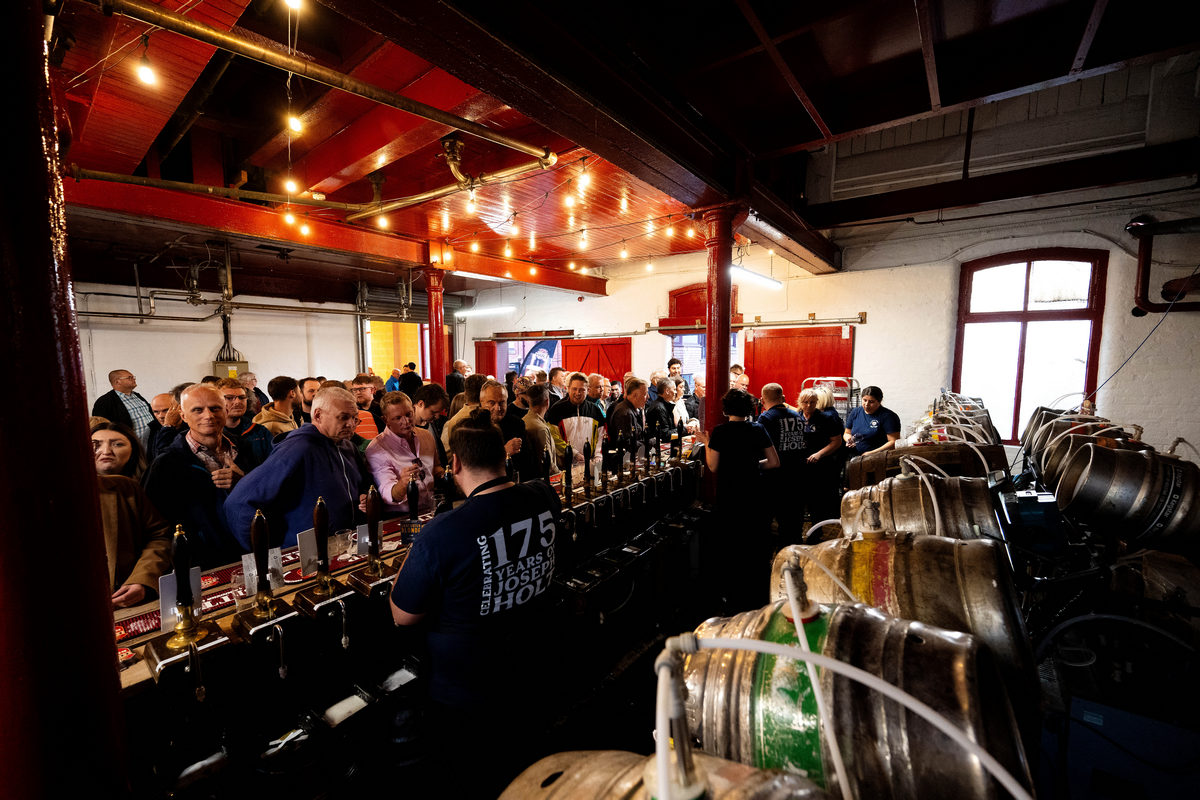 Joseph Holt beer festival brewery