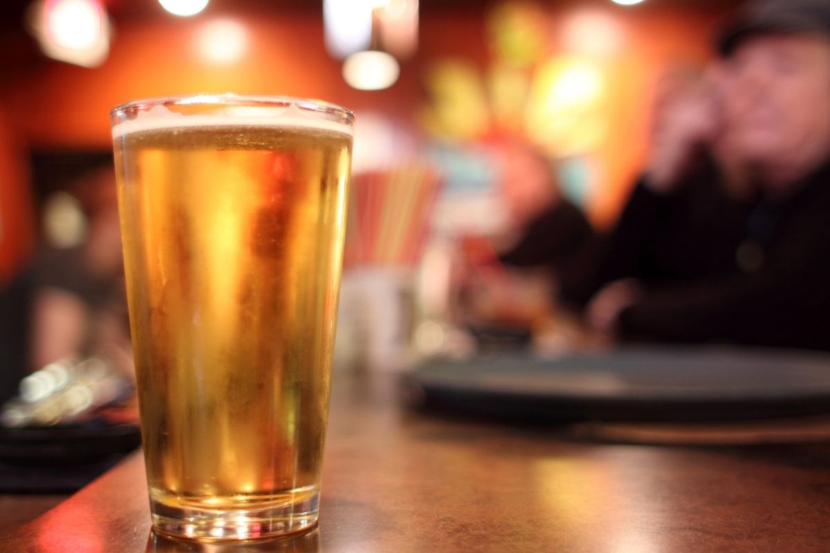 pint in pub